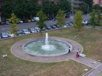 Fontana su Piazza Soncino