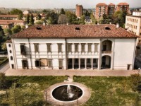 Vista aerea della Villa - Dopo il restauro