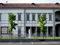 Vista su Piazza Soncino dopo il restauro